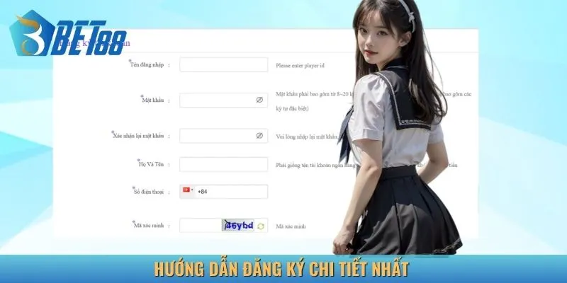 Chi tiết các bước hướng dẫn đăng ký tài khoản thiên đường cá cược