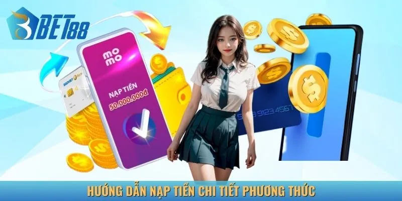 Hướng dẫn nạp tiền đơn vị đổi thưởng đa dạng phương thức