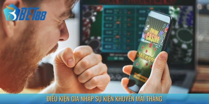 Điều kiện gia nhập sự kiện khuyến mãi tháng