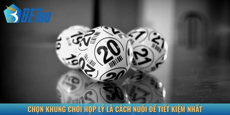 Lưu ý chọn khung hợp lý khi chơi