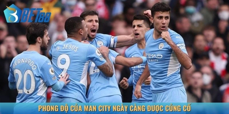Phong độ của Man City ngày càng được củng cố
