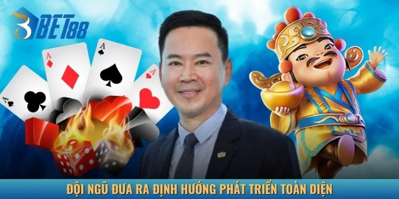 Đội ngũ đưa ra định hướng phát triển toàn diện