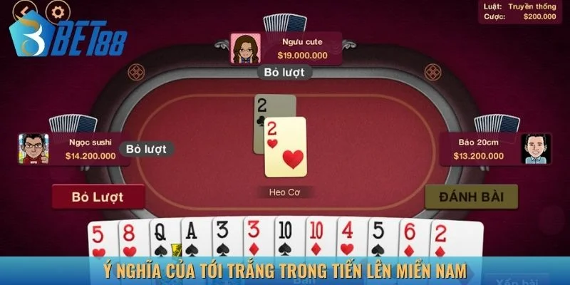 Tìm hiểu ý nghĩa tới trắng trong Tiến Lên Miền Nam