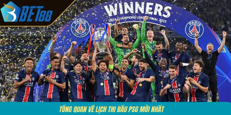 Tổng quan về lịch thi đấu PSG mới nhất